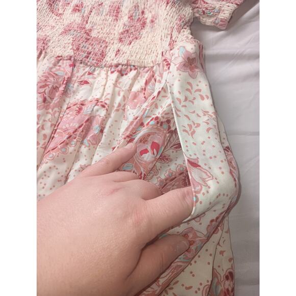 Torrid NWT Maxi Dress Challis Off Shoulder Tulip Hem Dress Paisley Women Large - Picture 9 of 9